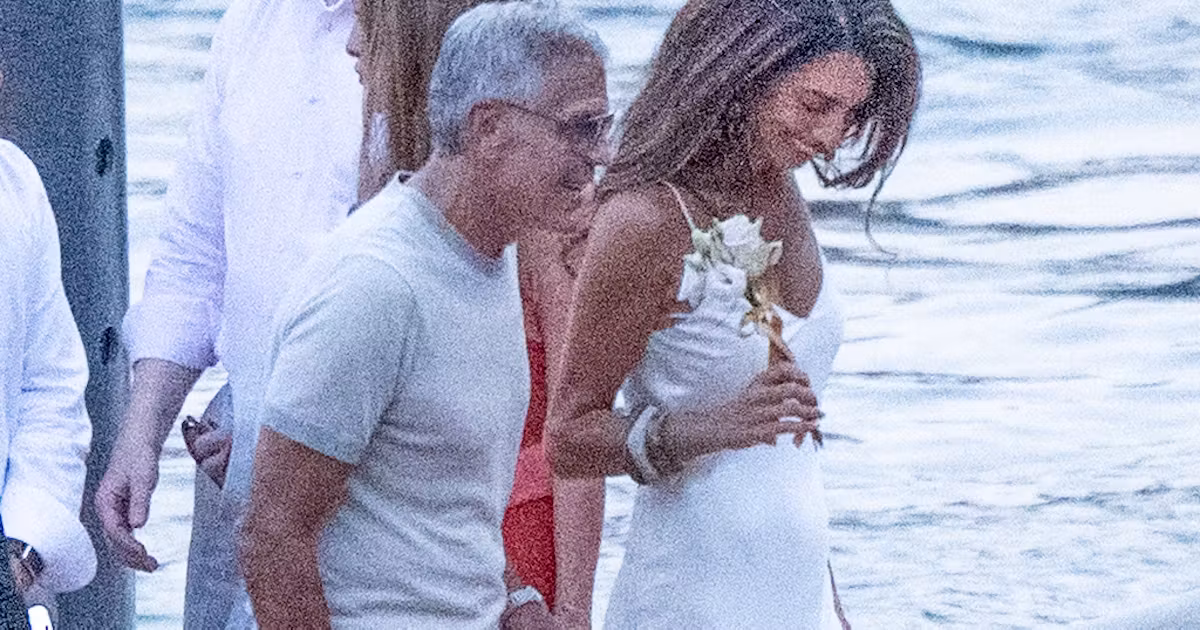 George and Amal Clooney Match in Summer Whites During Their Latest Lake Como Outing